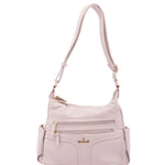 Borsa a Spalla in Pelle Vegana Beige