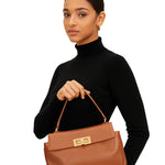 Borsa a spalla 22199 | Cognac - Secretrend