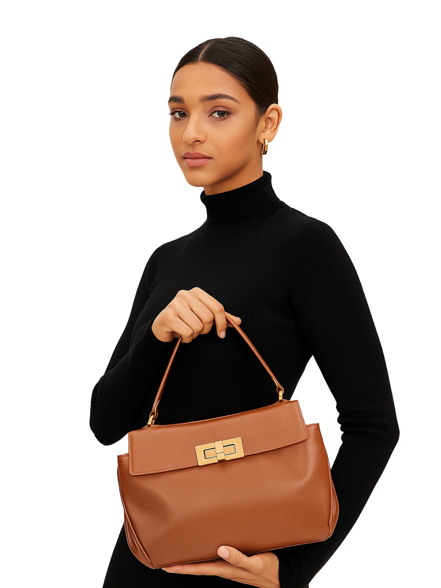 Borsa a spalla 22199 | Cognac - Secretrend