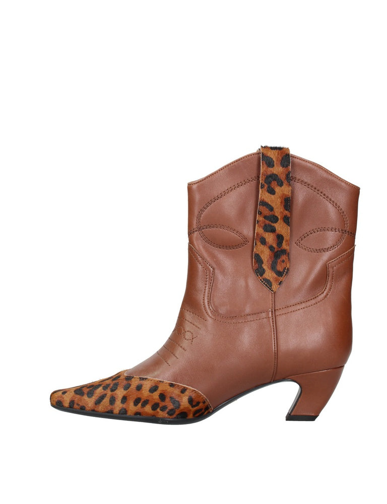 Scarpa con tacco MARC ELLIS | Marrone Scuro