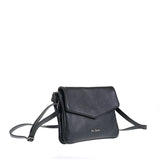 Borsa a Tracolla in Vera Pelle Nero