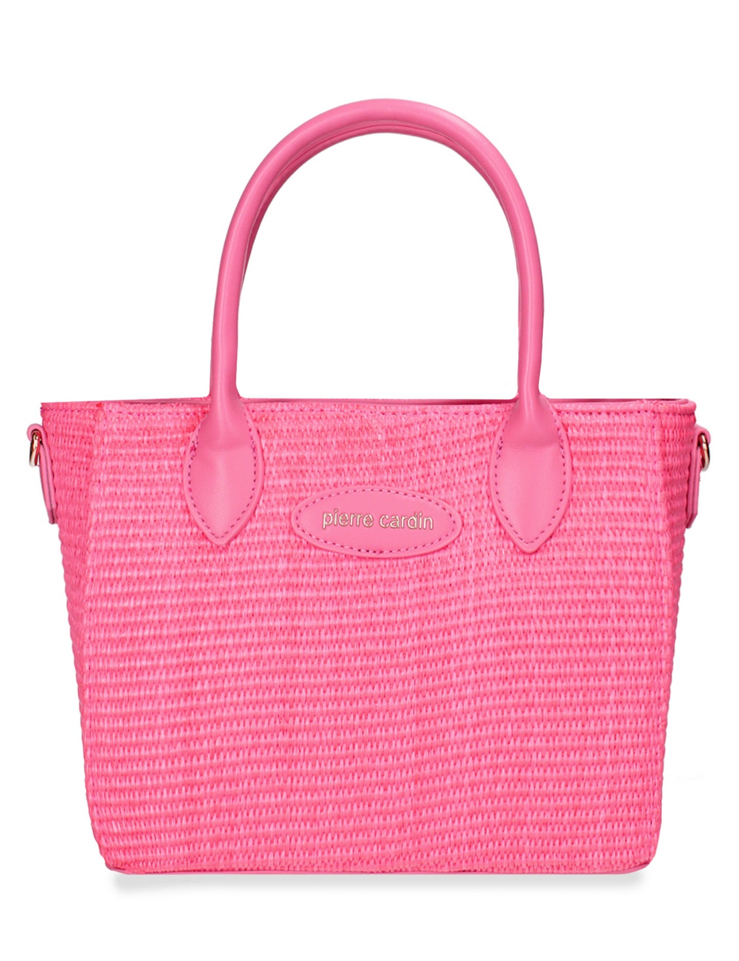Borsa a Mano in Pelle Vegana Fuxia Pierre Cardin