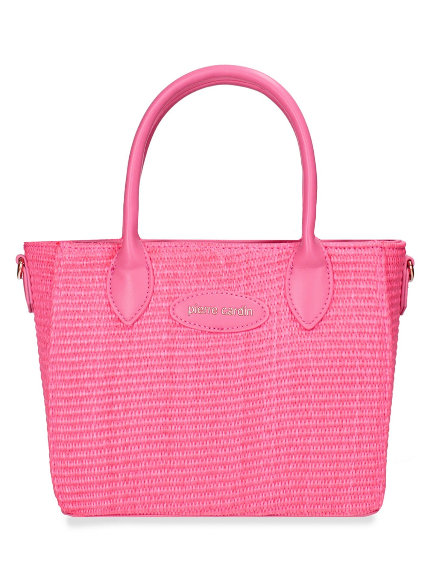 Borsa a Mano in Pelle Vegana Fuxia Pierre Cardin