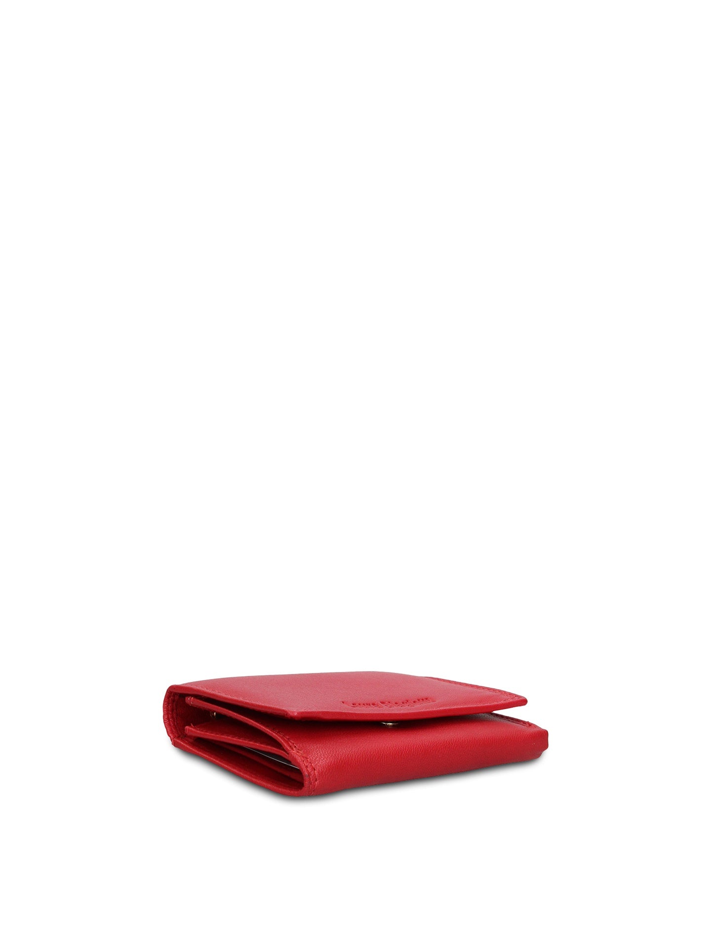 Portafoglio in Vera Pelle Rosso
