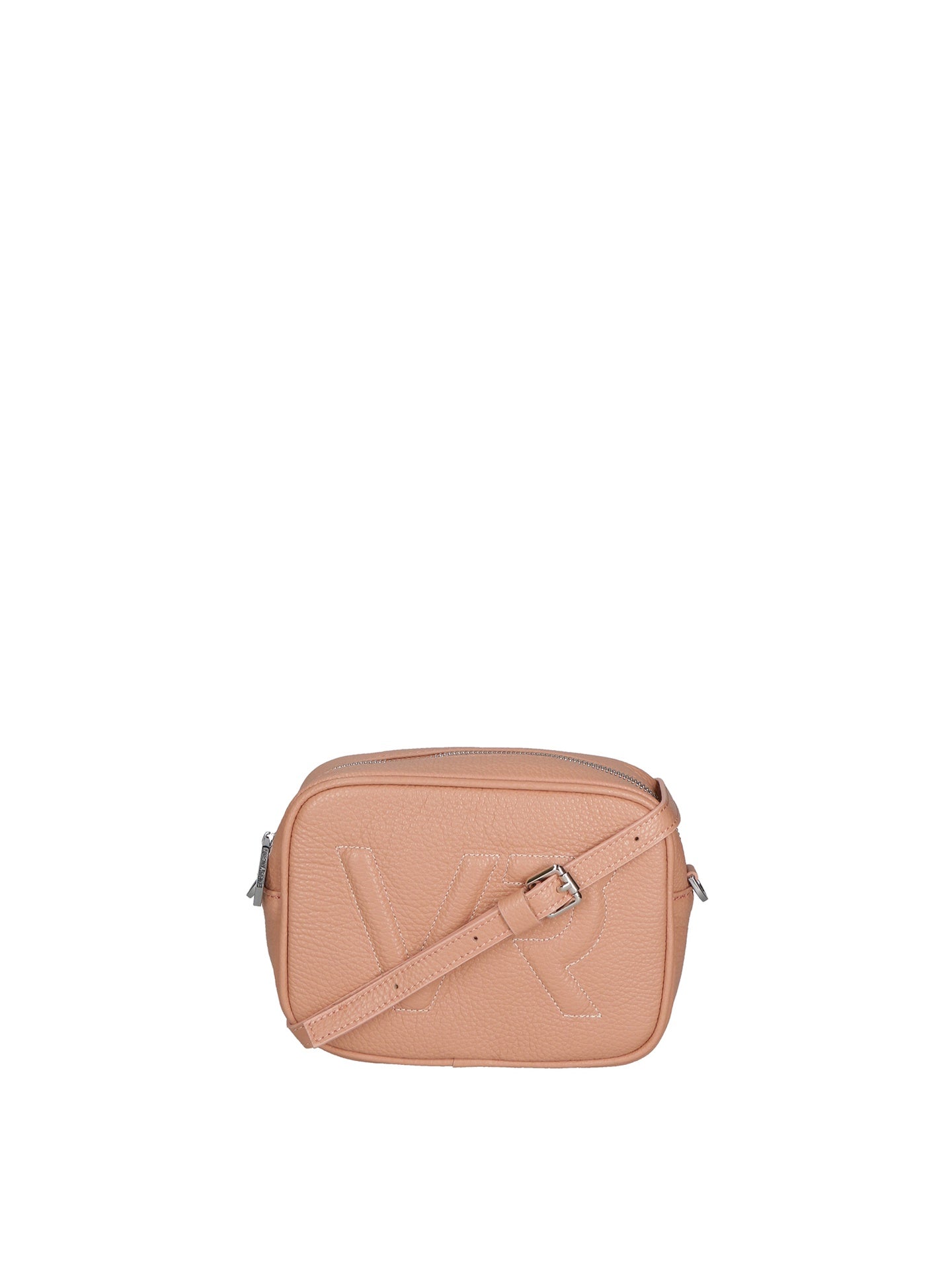Borsa a Tracolla in Dollaro Leather Rosa