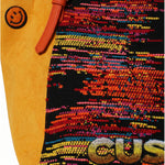 Borsa a Mano in Pelle Vegana Giallo