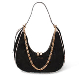 Borsa a Spalla in Pelle Vegana Nero Pierre Cardin