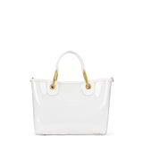 Borsa a Mano in Poliestere Bianco