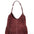 Borsa a Spalla in Vera Pelle Bordeaux Chiara Ferretti
