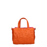 Borsa a mano CUSTO - Grigio e Arancione