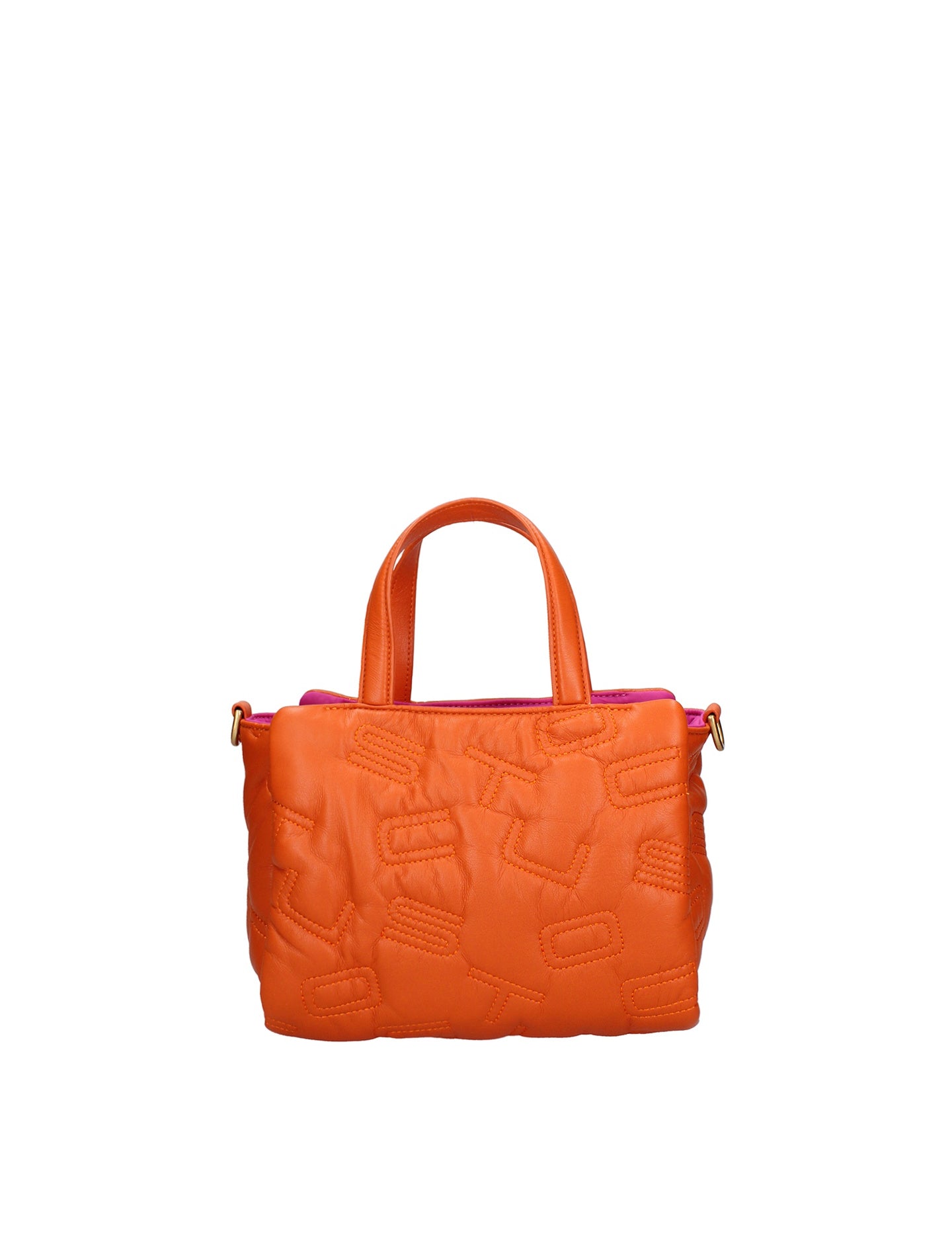 Borsa a mano CUSTO - Grigio e Arancione