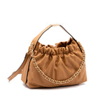 Sac bandoulière femme ALV-Marron clair