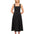 Abito Donna Celeste Lux Made in Italy in Cotone Nero Marc Ellis