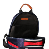 Zaino in Pelle Vegana Blu