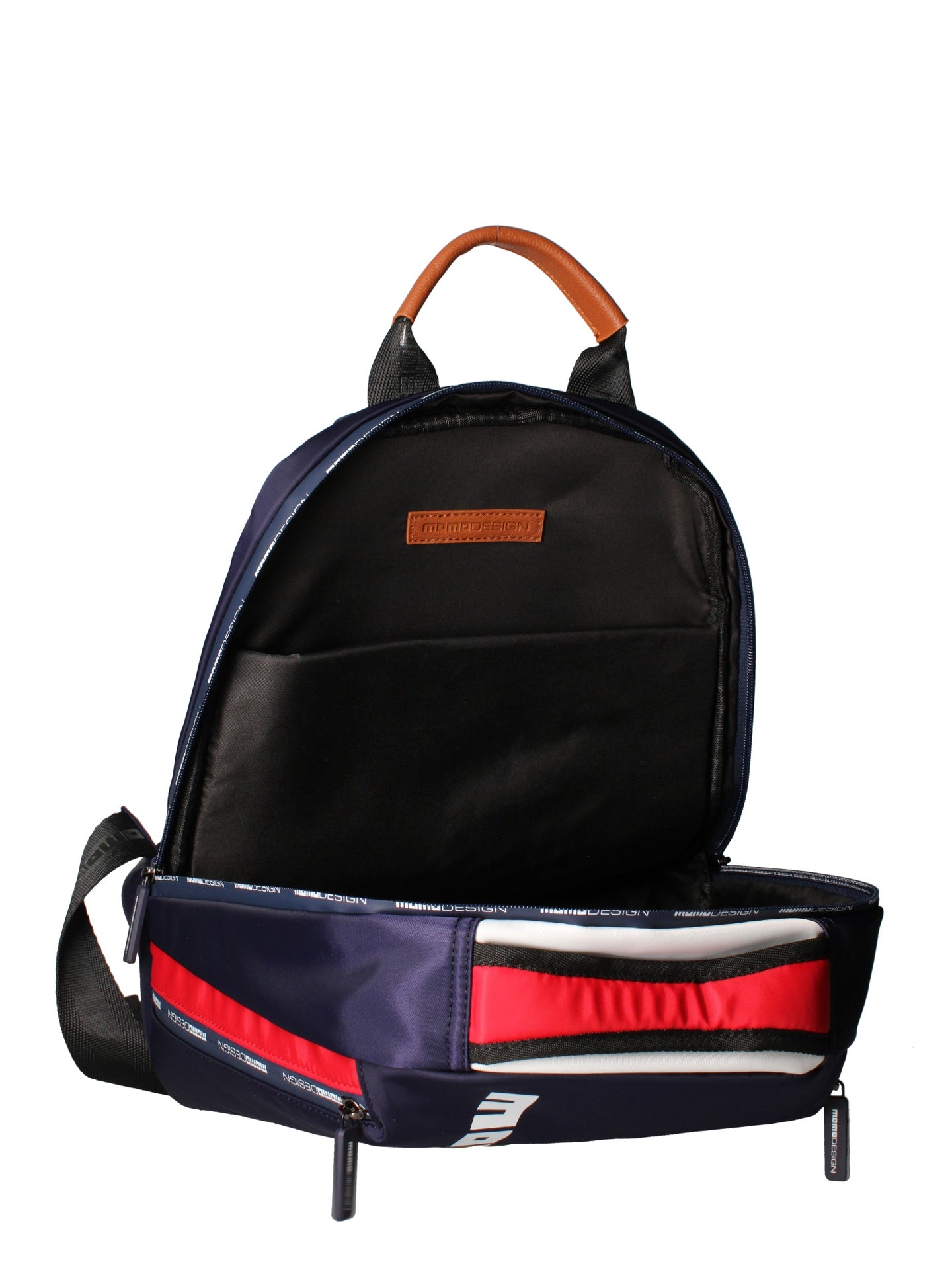 Zaino in Pelle Vegana Blu
