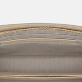 Borsa a spalla in Pelle Vegana Beige