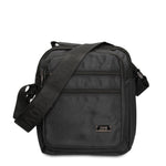 Borsa a Tracolla in 100% Pu Vegan Leather Nero