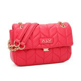 Borsa A Tracolla da donna ALV - Fuxia