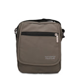 Borsa a Tracolla in 100% Pu Vegan Leather Verde Scuro