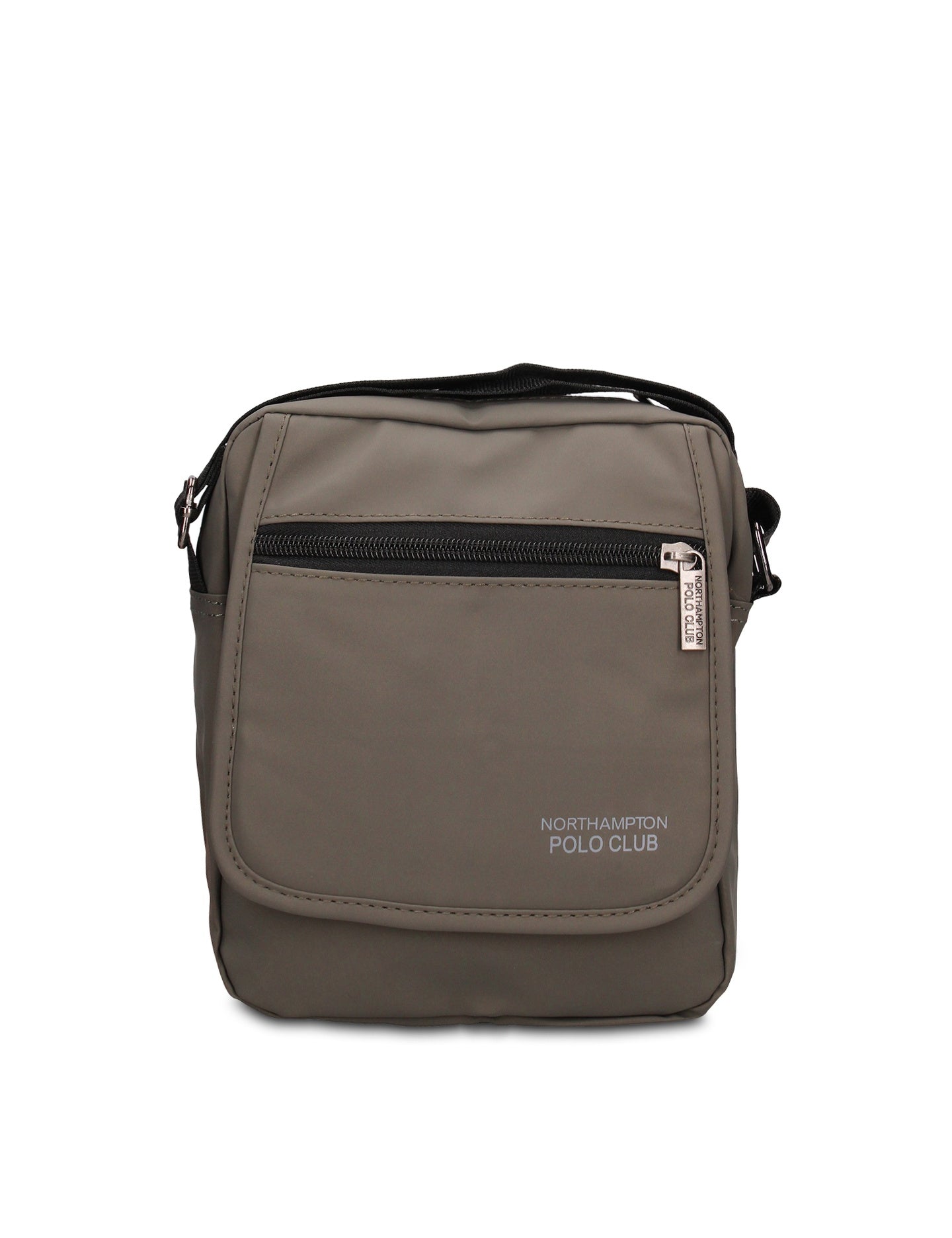 Borsa a Tracolla in 100% Pu Vegan Leather Verde Scuro