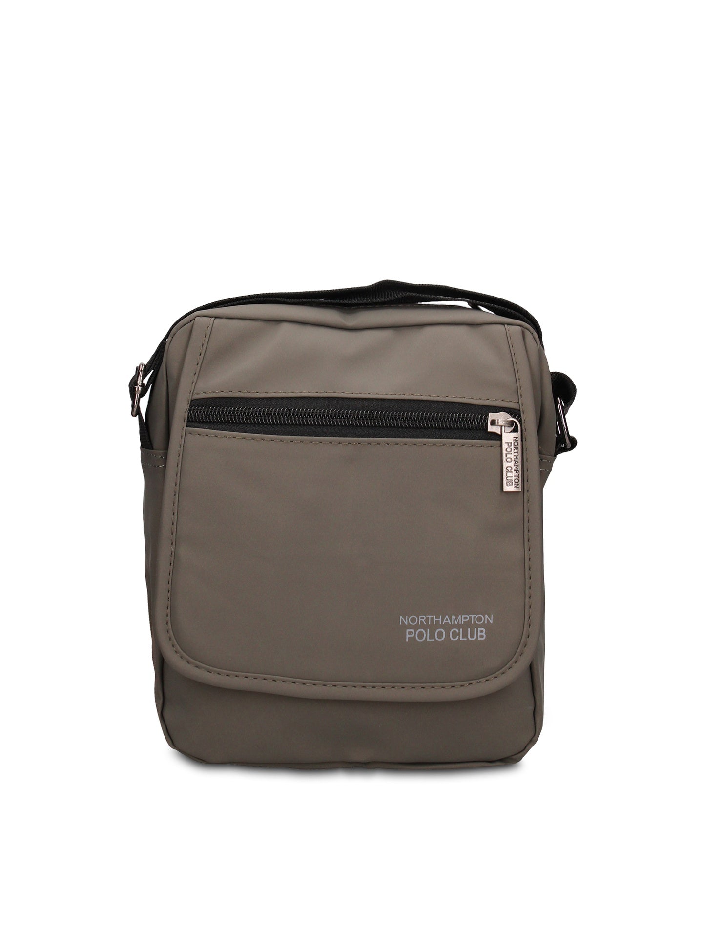 Borsa a Tracolla in 100% Pu Vegan Leather Verde Scuro