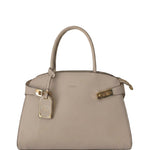 Borsa a mano in Pelle Vegana Beige GianMarco Venturi