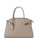 Borsa a mano in Pelle Vegana Beige GianMarco Venturi