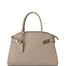 Borsa a mano in Pelle Vegana Beige GianMarco Venturi