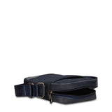 Borsa a Tracolla in 100% Pu Vegan Leather Blu