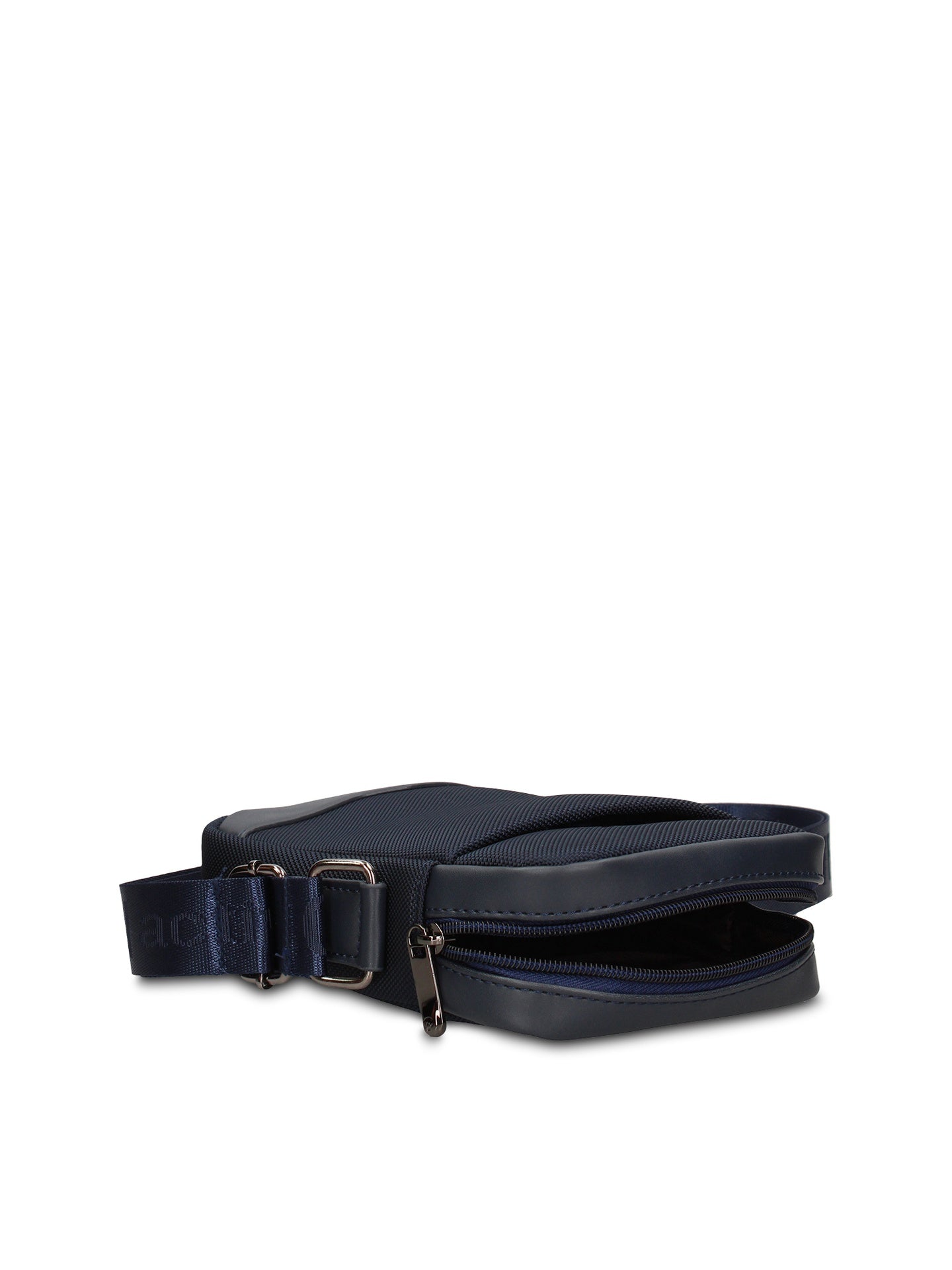 Borsa a Tracolla in 100% Pu Vegan Leather Blu