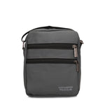 Borsa a Tracolla in 100% Pu Vegan Leather Grigio
