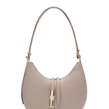 Borsa a Spalla in Pelle Taupe Furla