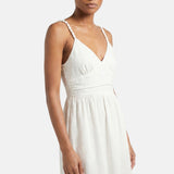 Vestito in Viscosa Bianco