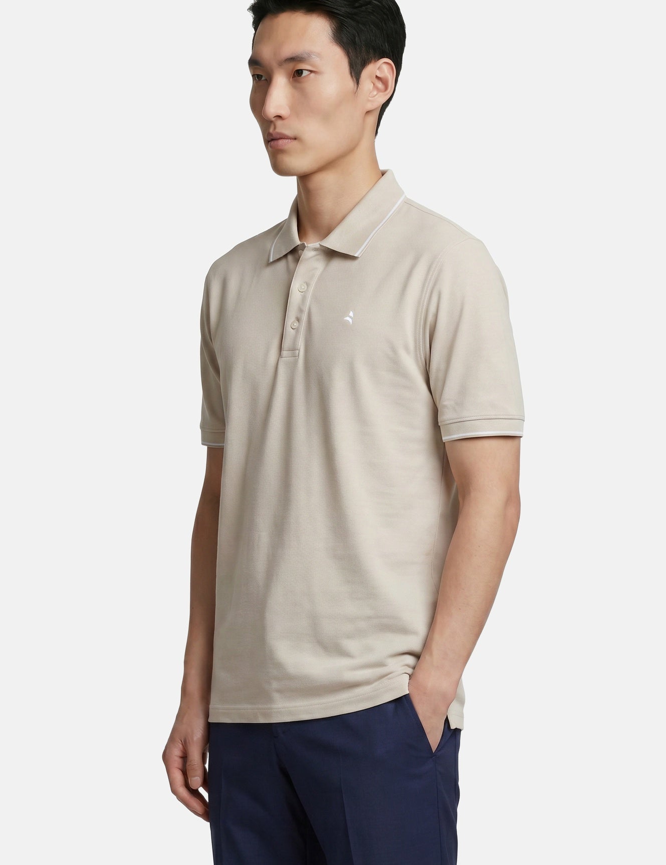 Camicia in Cotone Beige