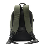 Zaino in Polyurethane Verde