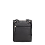 Borsa a Tracolla in Vera Pelle Nero