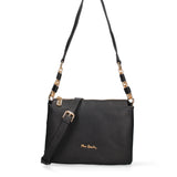 Borsa a Spalla in Vera Pelle Nero