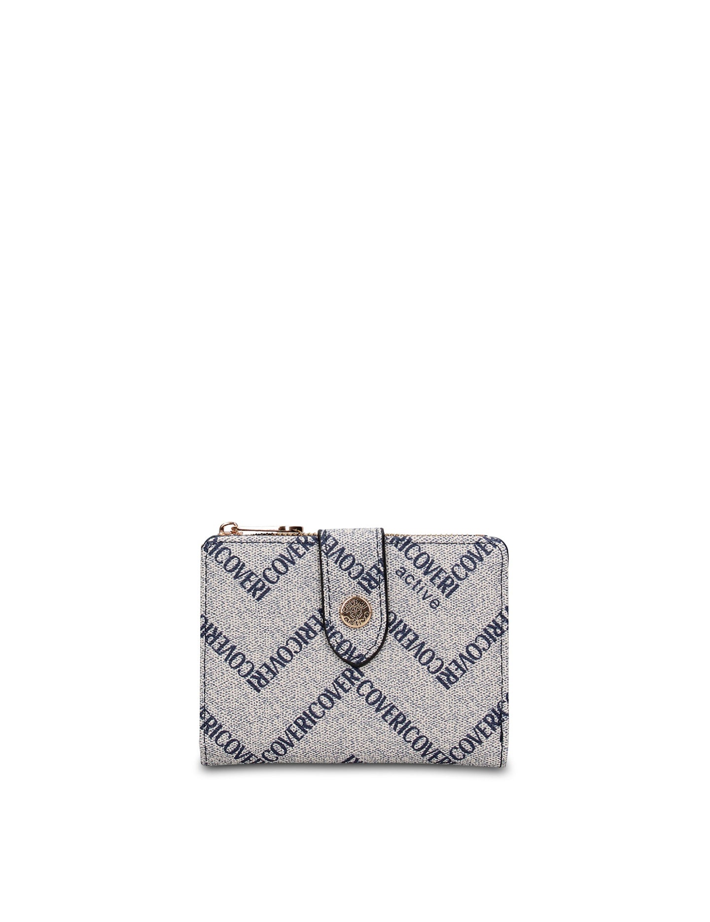 Portafoglio in Pelle Vegana Blu