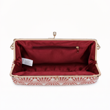 Borsa a Mano in Poliestere Rosso