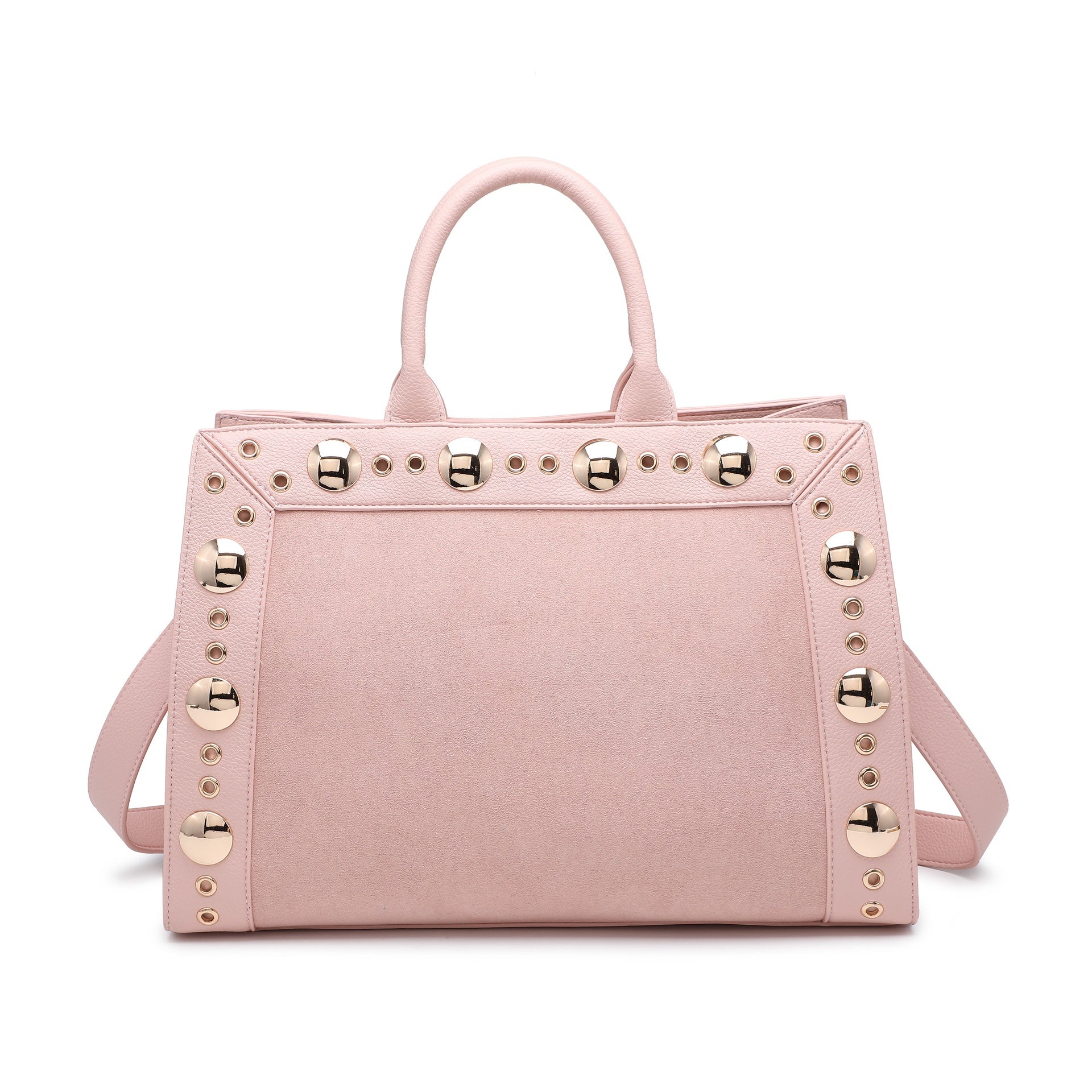 Borsa Shopper in Pelle Vegana Rosa