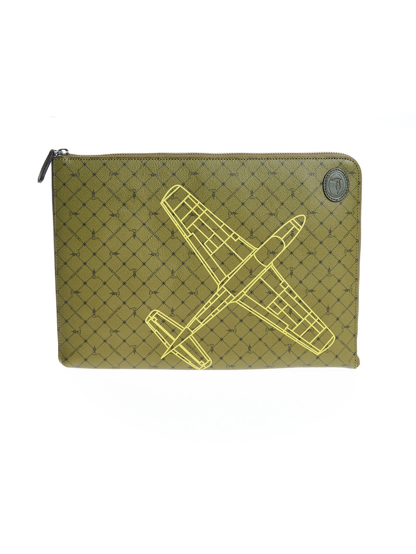Clutches in Pelle Vegana Verde