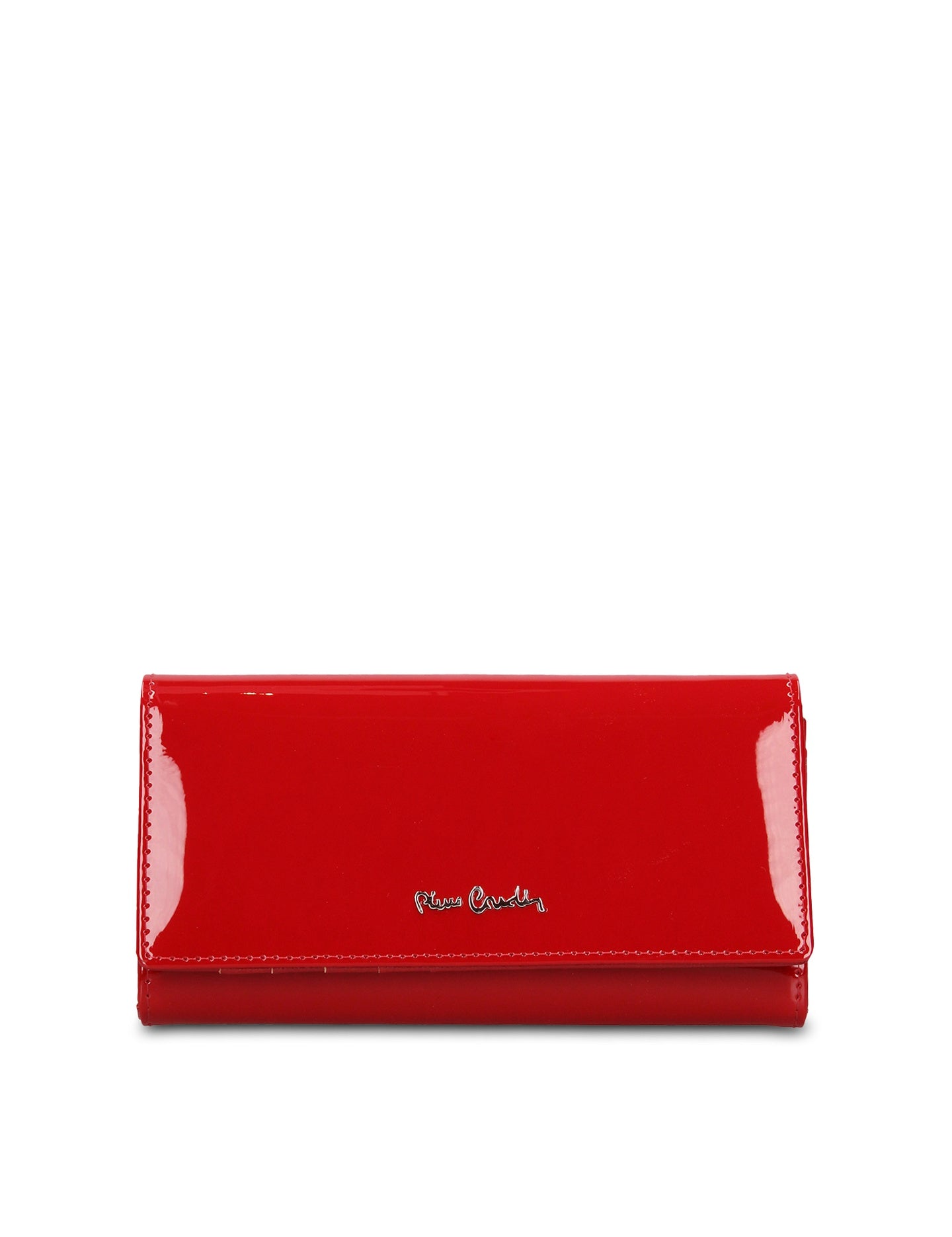Portafoglio Donna in Vera Pelle Rosso Pierre Cardin