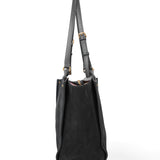 Borsa a Spalla in Vera Pelle Nero