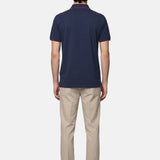 Camicia in Cotone Blu Navy