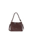 Borsa a Spalla in Vera Pelle Cioccolato Pierre Cardin