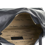 Borsa a Spalla in Vera Pelle Nero