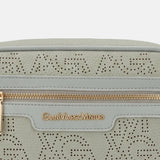 Borsa a tracolla in Pelle Vegana Verde