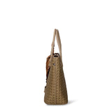Borsa a Mano Donna in Pelle Vegana Verde