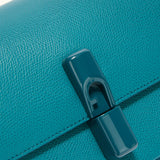 Borsa a Tracolla in Pelle Petrolio