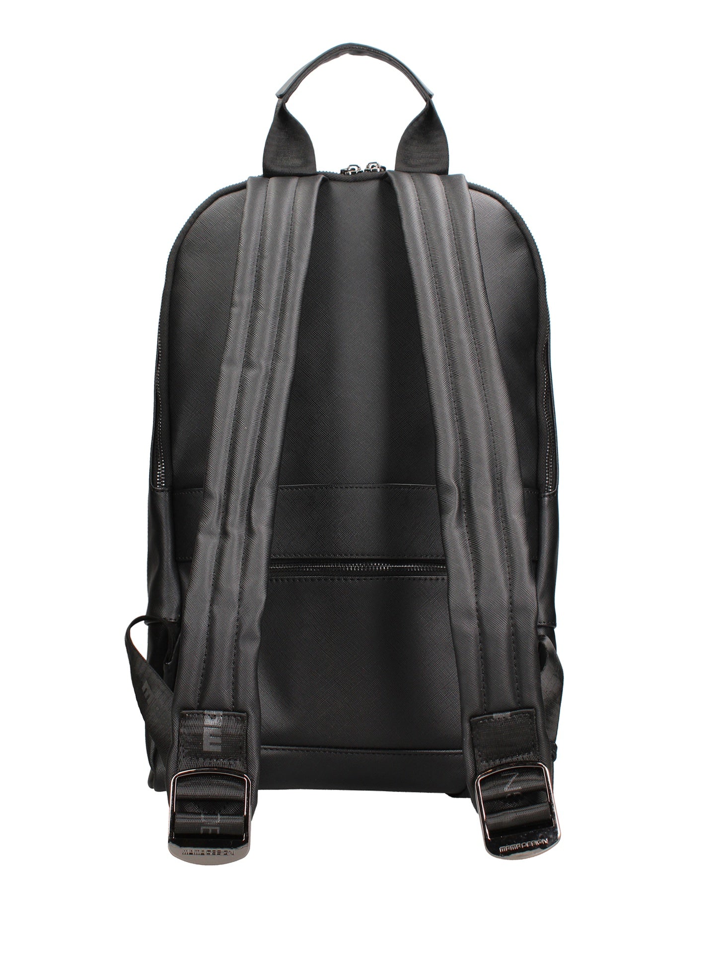 Zaino in Polyurethane Nero